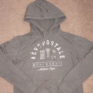 Aeropostale, army green hoodie